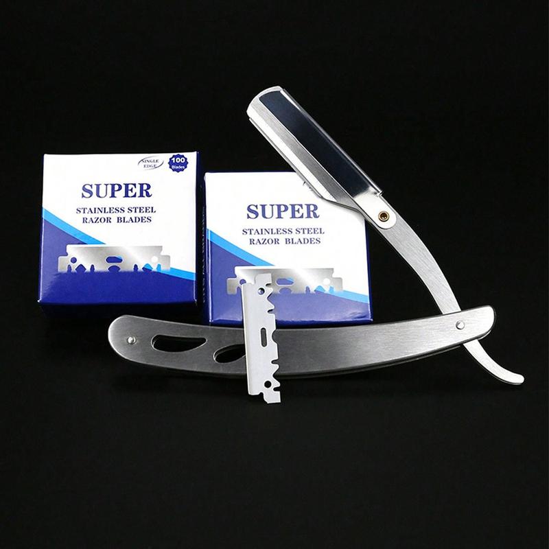 1 Box Hair Cutting Tool Manual Razor Blade