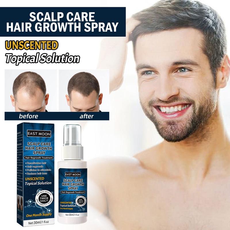 BeardGrowth Serum 5% Minoxidil Hair Care Hair Growth Spray, Hair regrowth,Hair growth oil,rogaine, Can be Used on Hair and Beard, to Speed Uphair Growth 30ml