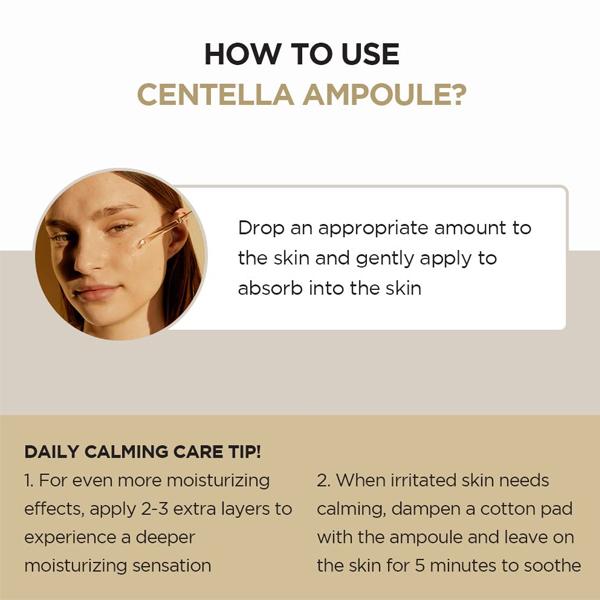 [SKIN1004] Madagascar Centella Ampoule 55ml, Signature Ampoule, Watery texture and Non-sticky, Soothing, Caming, Korean Skin Care, Viral  Madagascar Centella Ampoule