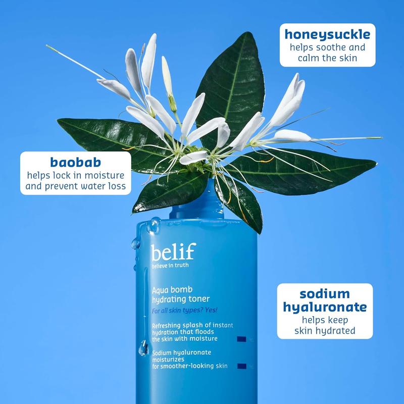 belif Aqua Bomb Hydrating Toner Lightweight Moisturizing Moisture Skincare