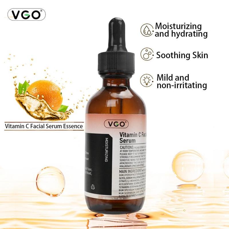 VGO Snail Mucin 92% Moisturizer & Vitamin C Serum Set – Hydrating & Brightening Skin Care | Skincare Essentials for Smooth Fine Lines & Revitalized Skin anti wrinkle Facial Daily Facial Serum Comfort Radiance Hydrate Moisture Moisturizing