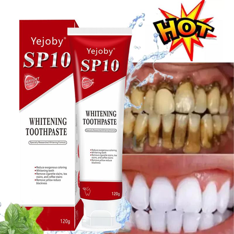 [Upgraded Version] Sp10 Probiotic Toothpaste,Sp-10 Ultra Whitening Toothpaste,Probiotics Bright White Toothpaste,Sp-10 Probiotic Toothpaste,Sp10 Toothpaste,Fresh Breath,Deep Cleaning Care Toothpaste oral health niacinamide toothpaste