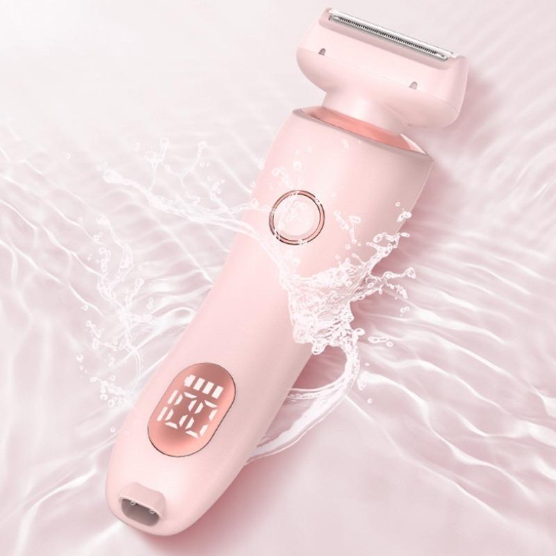 Electric Hair Removal Tool, 1 Box Rechargeable LCD Display Hair Trimmer for Women, Personal Care Appliances for Home and Travel