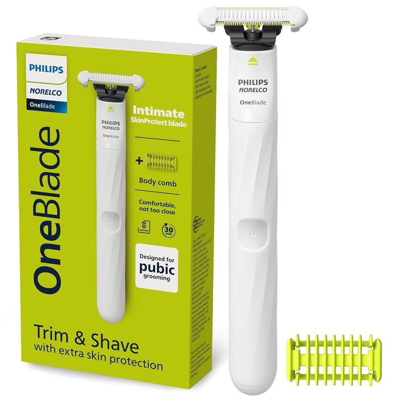 Philips Norelco OneBlade Unisex Intimate Pubic & Personal Body Groomer & Trimmer for Women & Men, QP1924 70