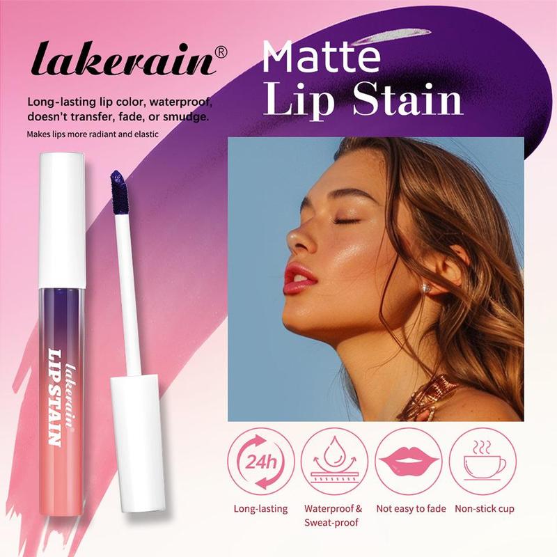 3 Counts Lakerain Tear Off Lip Gloss, The Color After Tearing Is A Matte Light Pink, and The Color May Vary Depending on The Skin Tone