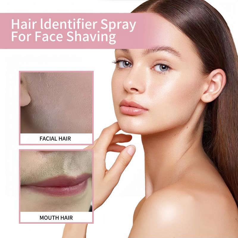 Hair Identifier Spray Removal for Face Shaving Woman,Flawless Woman Facial hair Remover Derm aplaning,Effective Finishing Touch Moisturizing and Skin Care ,Removing Unwanted HairBody Care Hair Removal Wax Razor Comfort Cosmetic Cream