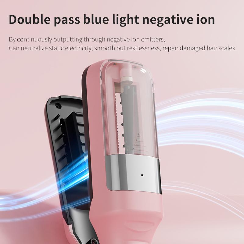 2 in 1 Cordless Split Hair Clipper, 1 Box Rechargeable Automatic Split Hair Trimmer with Hair Clips, Women's Hair Styling Tools