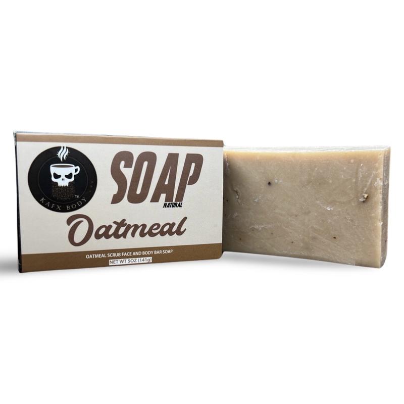 KAFX Oatmeal Natural Face & Body 5 Ounce Bar Soap Body Care Body Wash