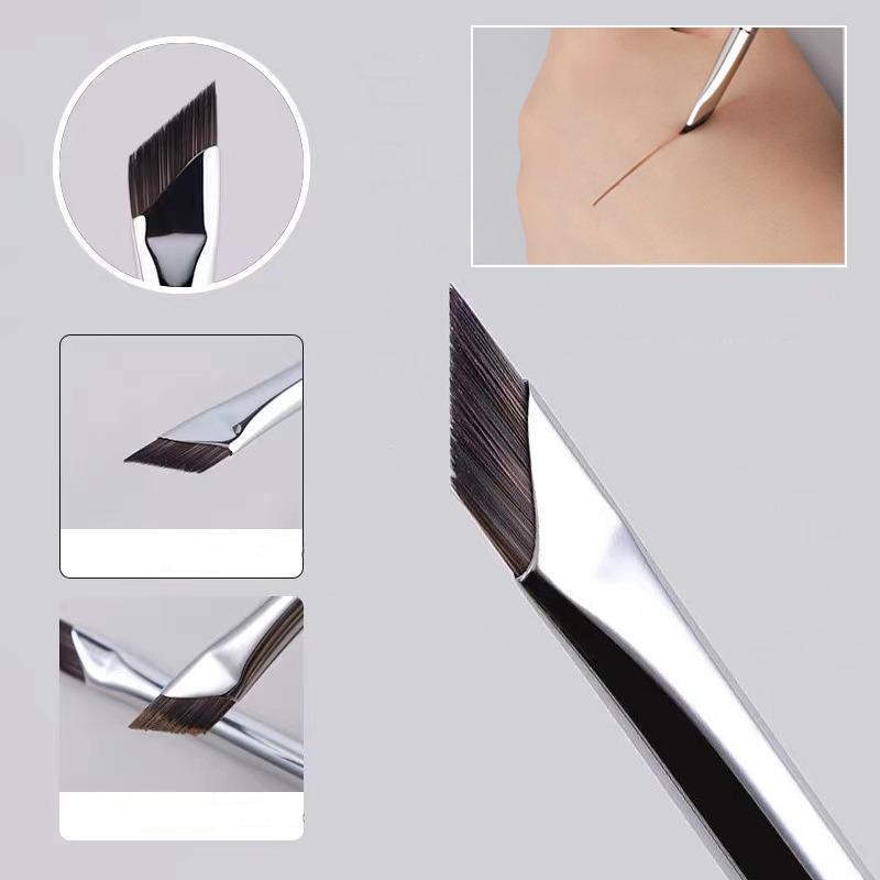 Eyeliner Brush, Ultra Thin Fine Angle Flat Eyebrow Brush, Makeup Brush Tool For Eye