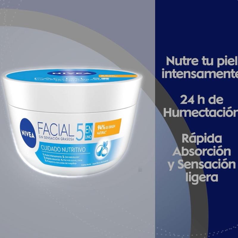 NIVEA Facial 5 in 1 Skincare Moisturizers for Hydrating, Toning, Refining Pores, Evening Skin Tone and Protecting Against Sunlight