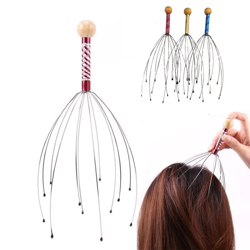 Scalp Massager, 3pcs set Handheld Manual Scalp Massager for Deep Relaxation, Head Scratcher for Stress Relief