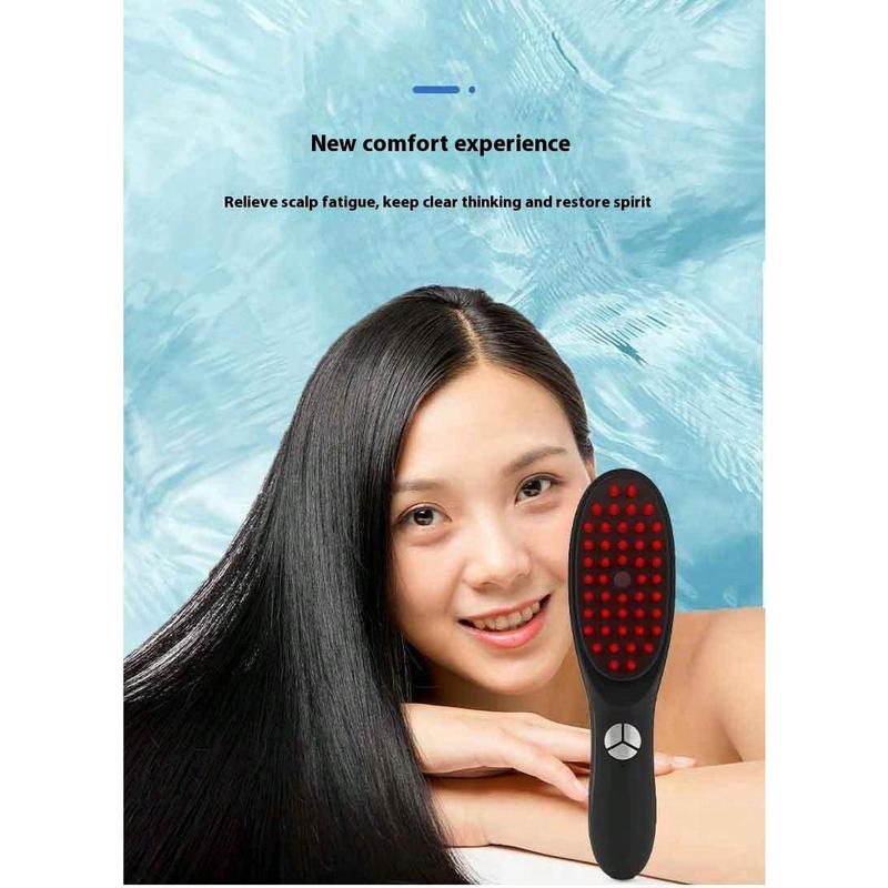 Electric Massaging Scalp Care Comb, Red Light Therapy Hair Growth Tool (Excluding Essential Oil) Comfort black friday deals