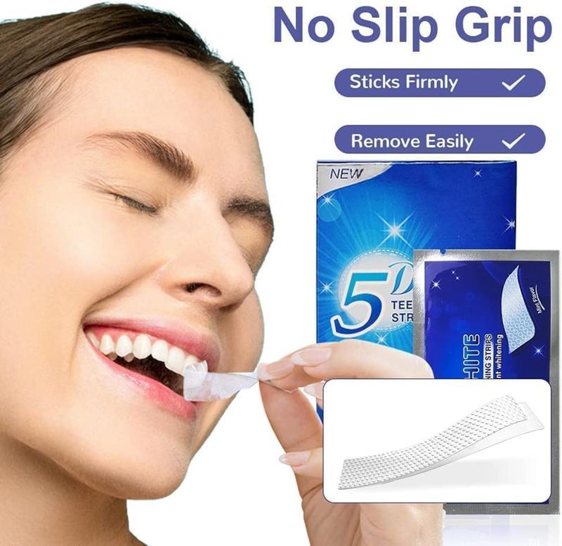 New 5D Teeth Whitening Strips in at - home whitening Kits. Oral Daily