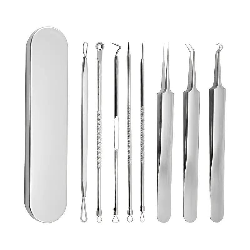 Blackhead Remover Kit, 1 Box Professional Blackhead Pimple Remover Kit, Facial Pimple & Blackhead Remover Tool, Makeup Tools