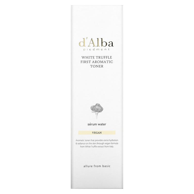 d'Alba White Truffle First Aromatic Toner, 5.24 fl oz (155 ml)