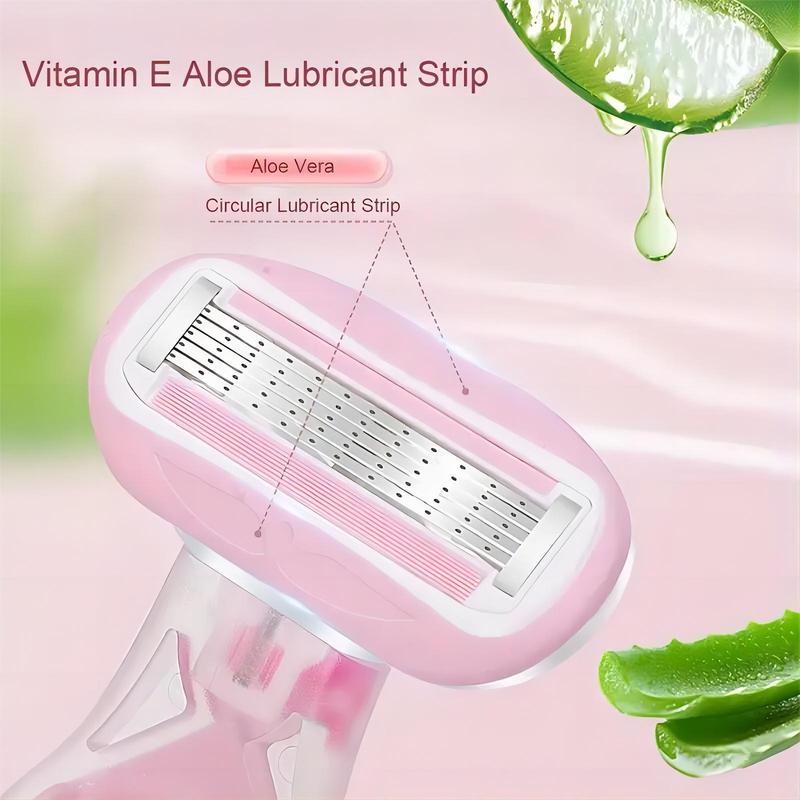 Portable Manual Shaver, 1 Count Multi-functional 5-layer Design Hair Removal Tool For Women