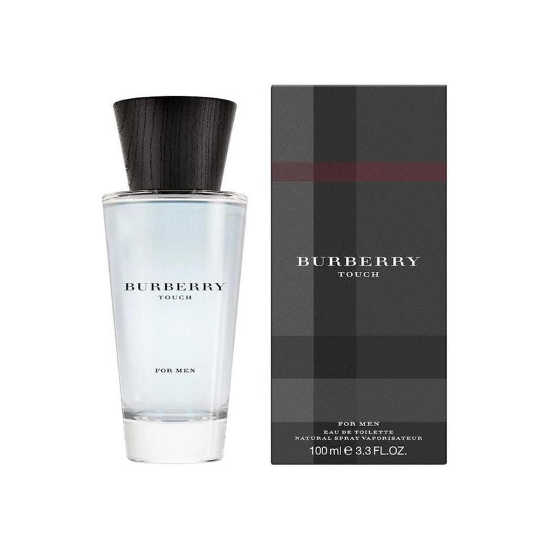 BURBERRY Touch EDT Spray 3.3 oz   100 ml Cologne for Men - Full Size Luxurious Warm & Spicy Woody Fragrance