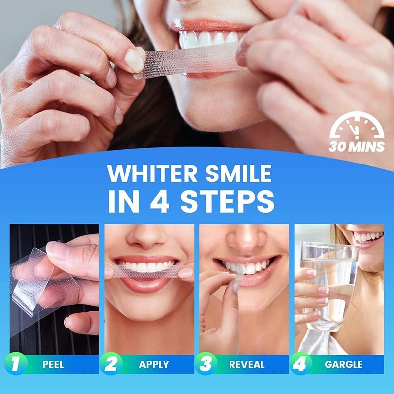 New 5D Teeth Whitening Strips in at - home whitening Kits. Oral Daily