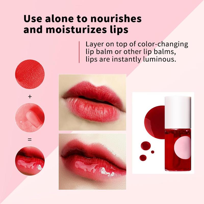 Lip Tint Stain, Lip Glosses, Moisturizing Lip Stain, Lip Tint, Skin Tint, Lip-Plumping, Non-sticky, Long Lasting Lip Makeup