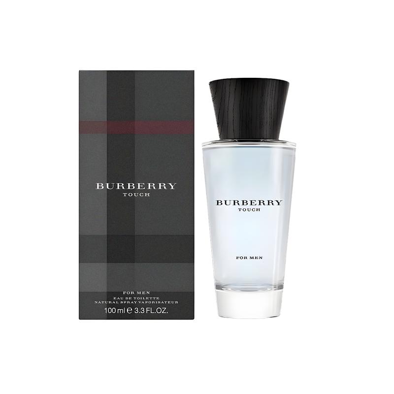 BURBERRY Touch EDT Spray 3.3 oz   100 ml Cologne for Men - Full Size Luxurious Warm & Spicy Woody Fragrance