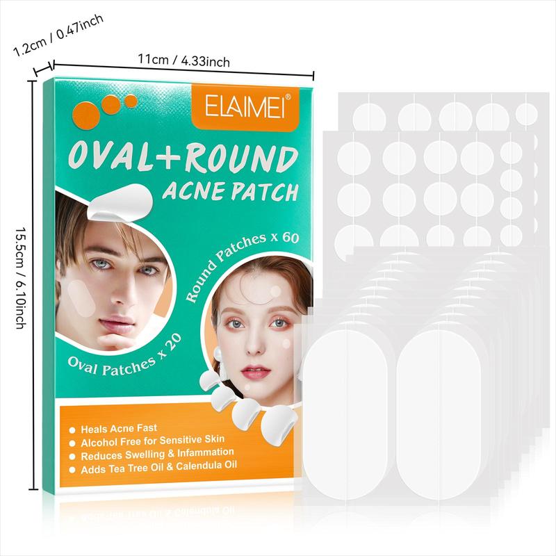 Acne Patch, 1 Box Acne Cover Patch, Invisible Acne Patches, Skin Care Product for Women & Men