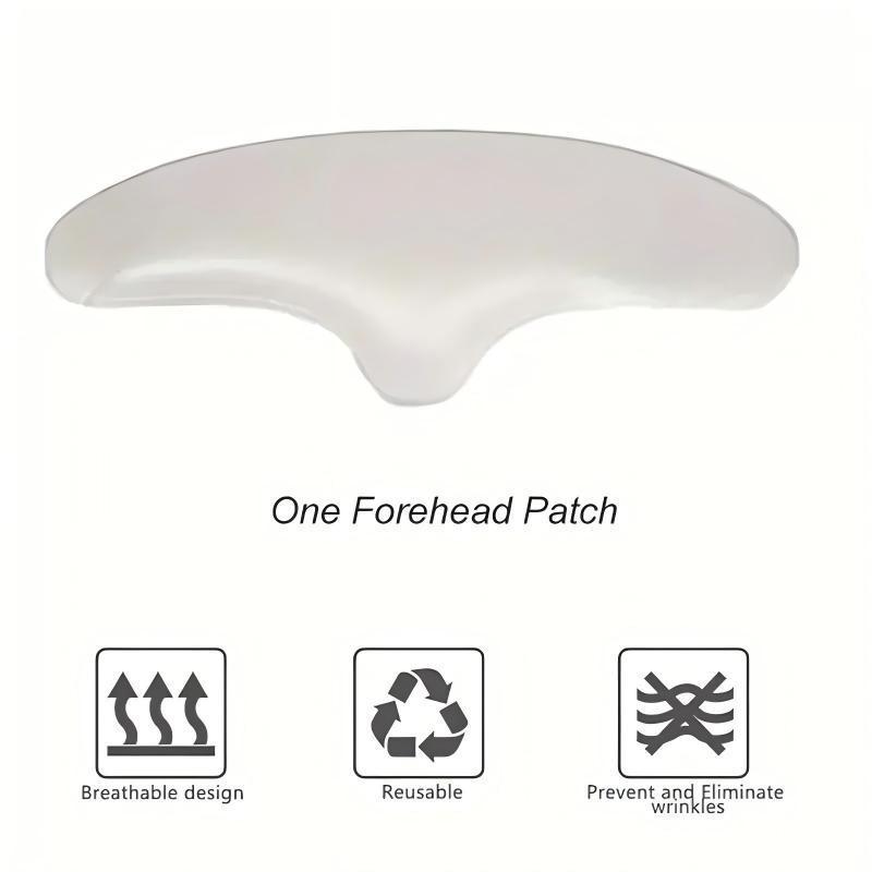 Reusable Silicone Forehead Patches, Portable Face Skin Care Tool, Lifting and Firming Mask Sticker, Professional Facial Skin Care Tool for Women & Men, Christmas Gift