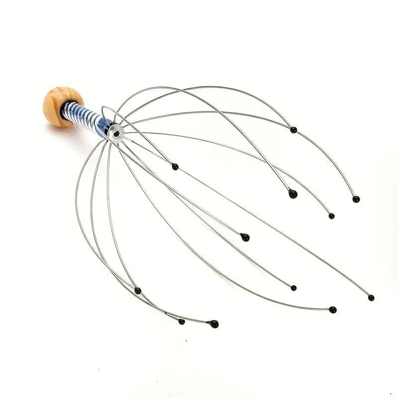 Scalp Massager, 3pcs set Handheld Manual Scalp Massager for Deep Relaxation, Head Scratcher for Stress Relief