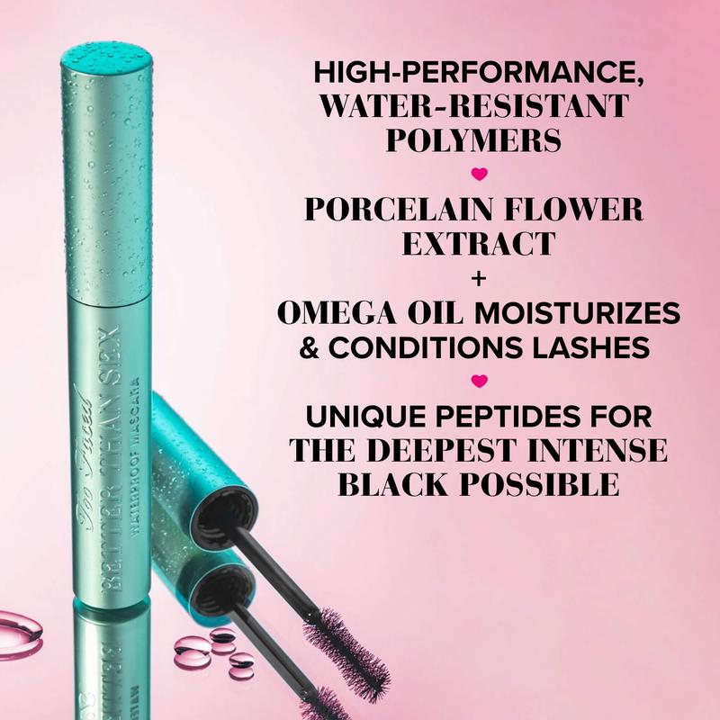 Too Faced Travel Size Better Than Sex Volumizing Lengthening Waterproof Mascara