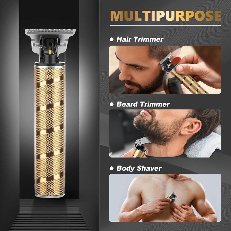 Ufree Hair Trimmer & Beard Trimmer for Men Professional, Electric Razor Shavers for Men, Zero Gapped T Blade Edgers Liners, Barber Clippers for Hair Cutting Mustache Facial, Mens Gifts