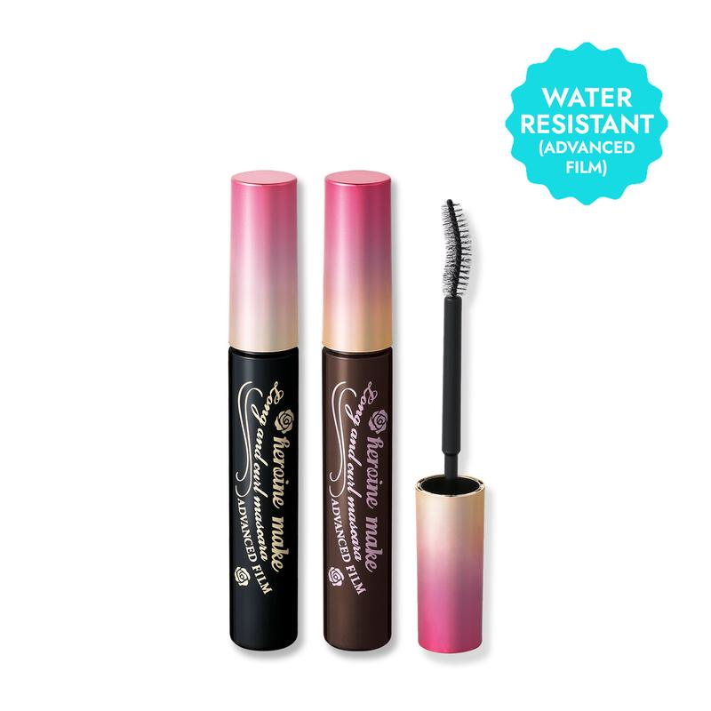 [Heroine Make Official Store] Heroine Make Long & Curl Mascara Advanced Film, Strong Water-Resistant, All-Day Curl Locking, Lengthening Mascara everyday curl mascara, Makeup Eyelash  care while wearing viral  mascara, facial, cosmetics