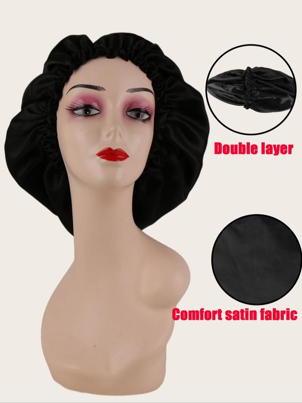 Leopard Pattern Hair Curler & Sleeping Cap, Including Satin Bonnet & Hair Tie & Heatless Curling Rod & Hair Claw Clip, Fashion Hair Styling Tools for Women for Various Hairstyle Use