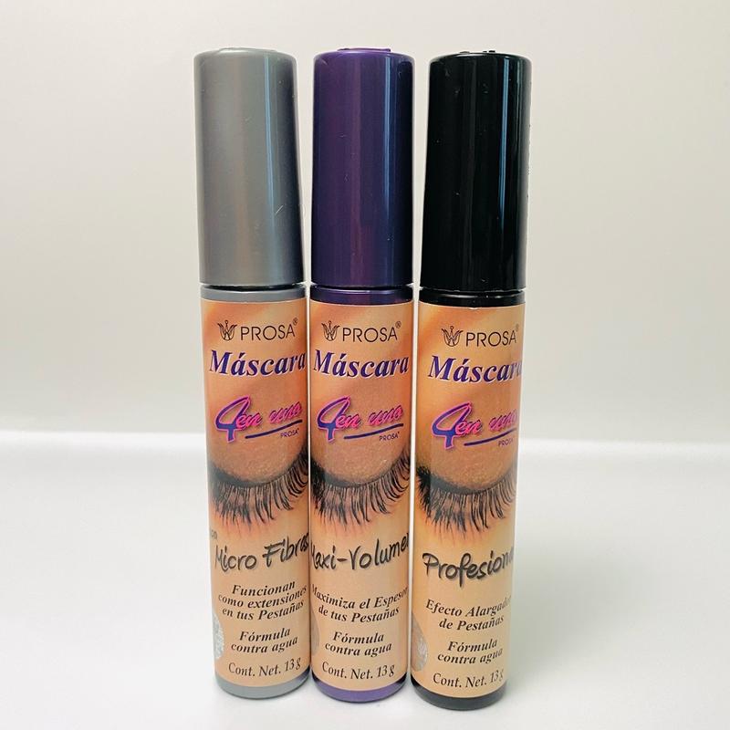 Prosa Mascara Bundles - Maxi-volume, Profesional classic, Micro-Fibras Volumizing máscara trío