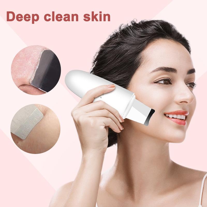 Ordinary Ultrasonic Skin Scrubber Blackhead Remover Pore Cleaner Facial Scrubber Comedones Extractor Facial Deep Cleansing Skin Care Comfort