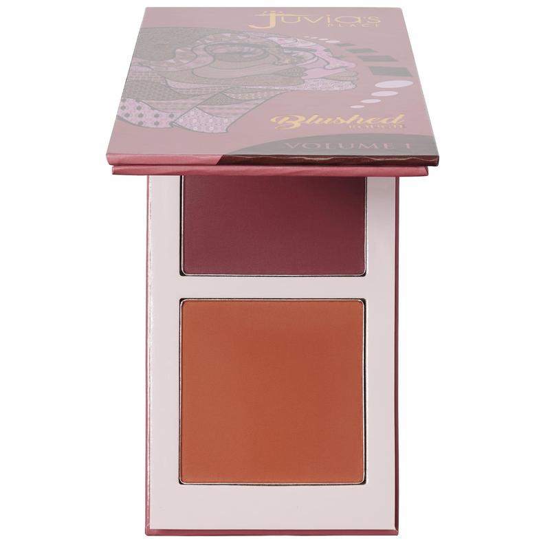 Juvia's Place Blushed Duo Face Powder Blush Makeup Peach