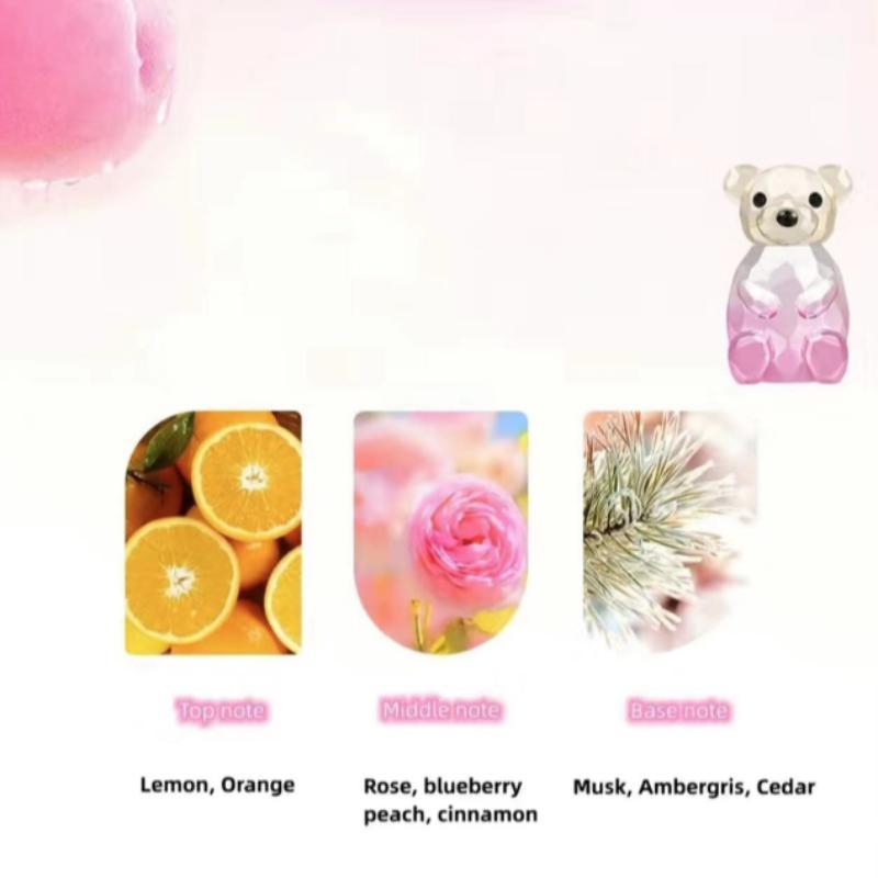 Bear Design Perfume, Cute Cartoon Bear Design Spray, Long Lasting Fragrance for Women & Girls, Gift for Girlfriend, Fragrance Mist, Midnight Shimmer, Fall Gift, Fragrances