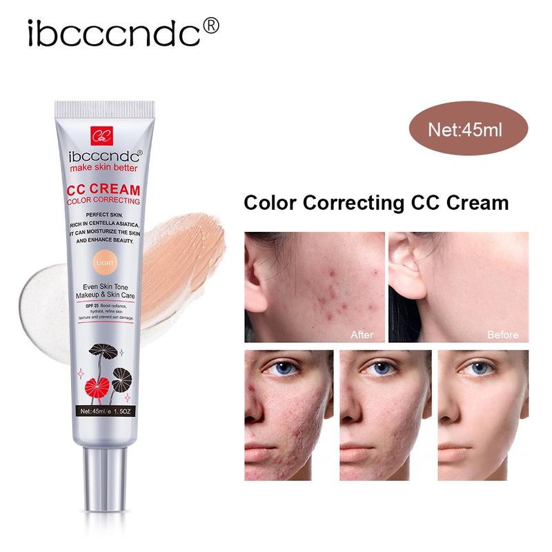 Centella CC Cream Concealer chi Long Invisible Pore bao Wet Brightening Primer Primer Makeup Cosmetic