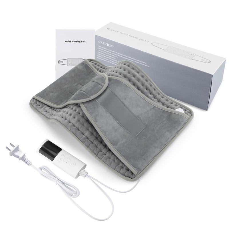 Electric Waist Warmer Heating Pad, 9 Heat Level Timer Warm Body Warming Massager, Multi-use Massager for Home Office Use