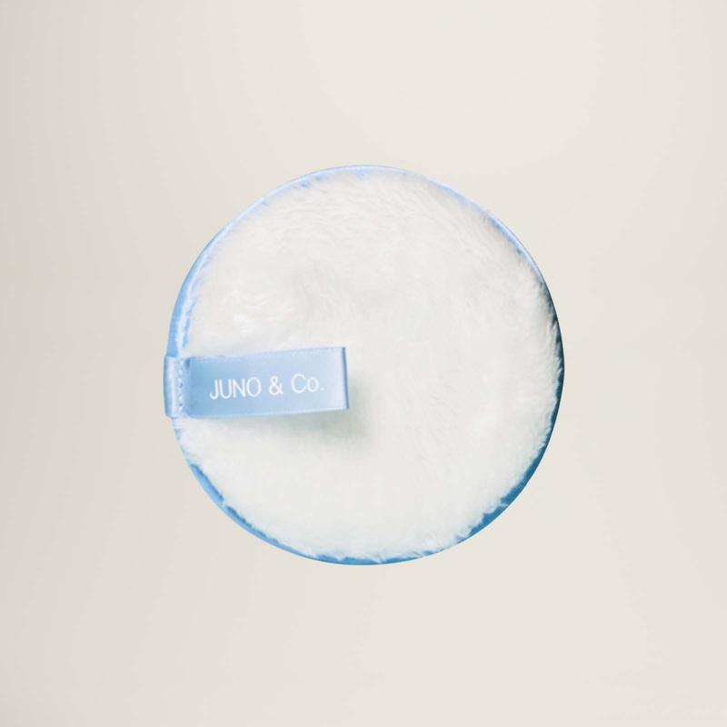 JUNOCO Cleansing Cookie. Reusable Makeup Remover Pad, Washable Face Cleansing Pad