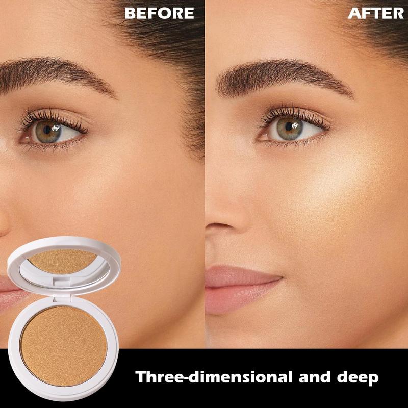 Long Lasting Matte Bronzer Powder, Lightweight Blendable Bronzer, Highlighter, Professional Cosmetic Product for Women & Girls