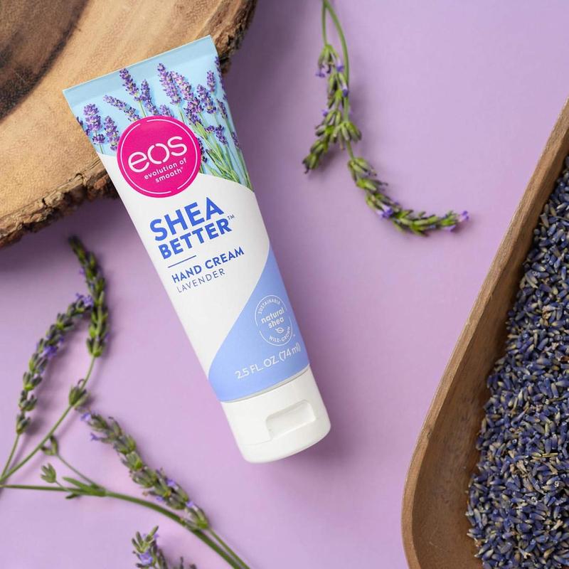 Hand Cream- Lavender, 24-Hour Hydration, Lasts Through Hand-Washing, Skin Care Lotion with Shea Butter, 2.5 fl oz