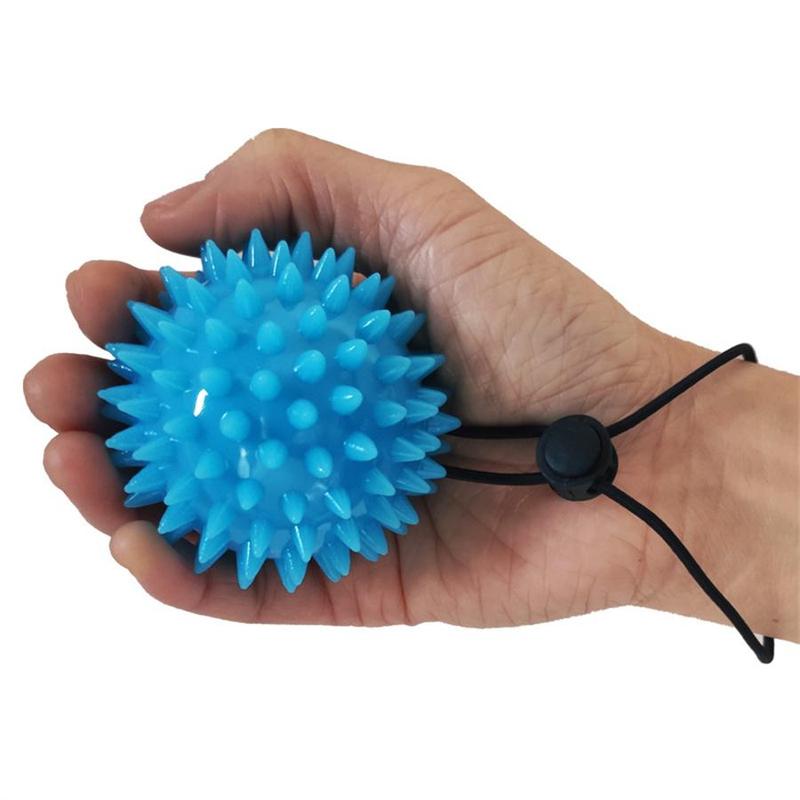 Hand Grip Ball, Handheld Massage Ball, Finger Grip Ball for Elderly, Hemiplegia Stroke, Manual Massage Tool for Home & Travel