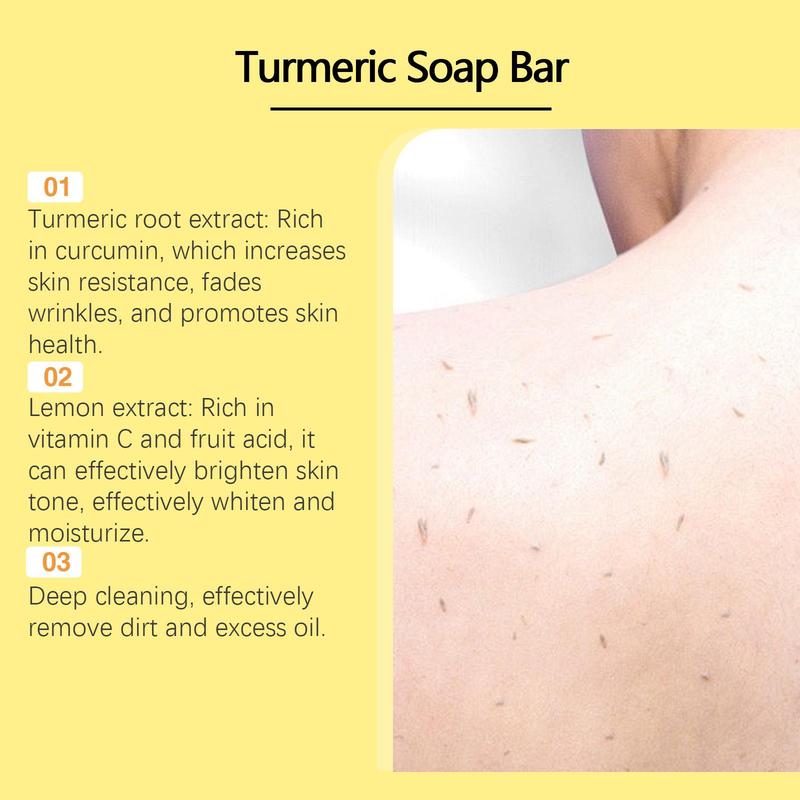 [Only $9.99!!!] Natural Turmeric Soap Bar for Face & Body-Turmeric Skin Brightening Soap Wash Reduces Acne, Fades Scars & Cleanses Skin-3.53oz Tureric Bar