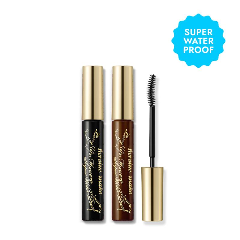 [Heroine Make Official Store] KissMe Heroine Make Long UP Mascara Super Waterproof, 24 hours Curl-Hold, Beauty Serum Essence contained everyday curl mascara viral  mascara waterproof mascara