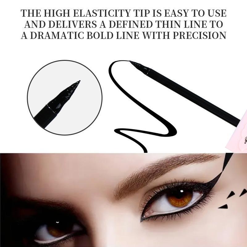 Waterproof Precision Liquid Eyeliner, Quick Drying Formula Eye Makeup Products For All Occasions