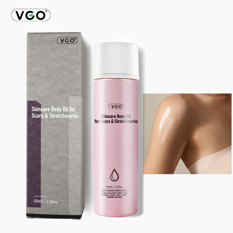 VGO Skincar Body Oil Vitamin A   E Serum, Revive Your Skin - Anti-Wrinkle & Moisturizing 50 120ml