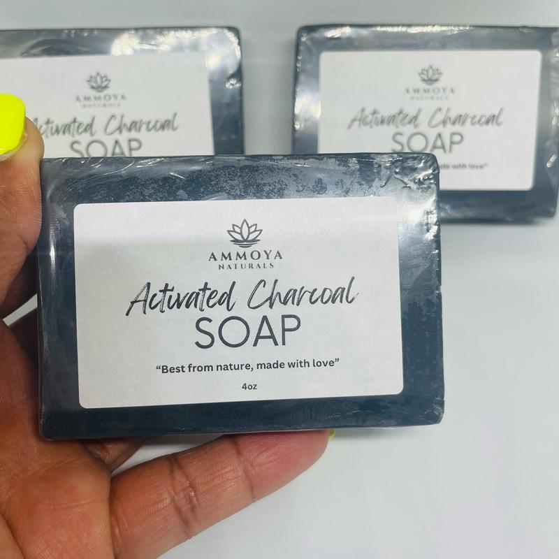 Charcoal Goat Milk Soap for Face and Body