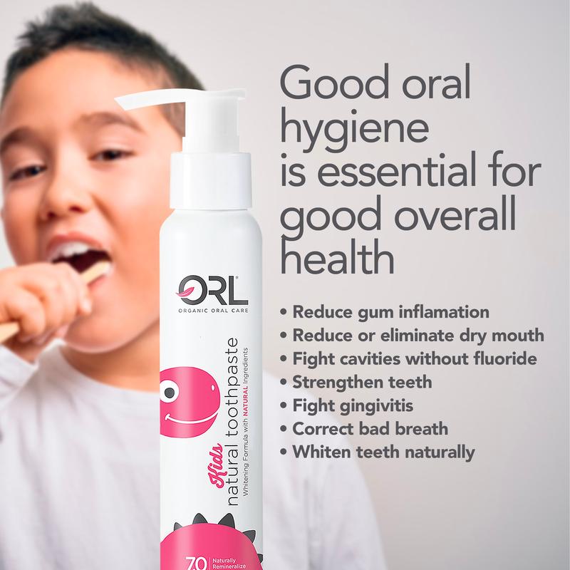 Fluoride Free Organic & Natural Toothpaste with Hydroxyapatite