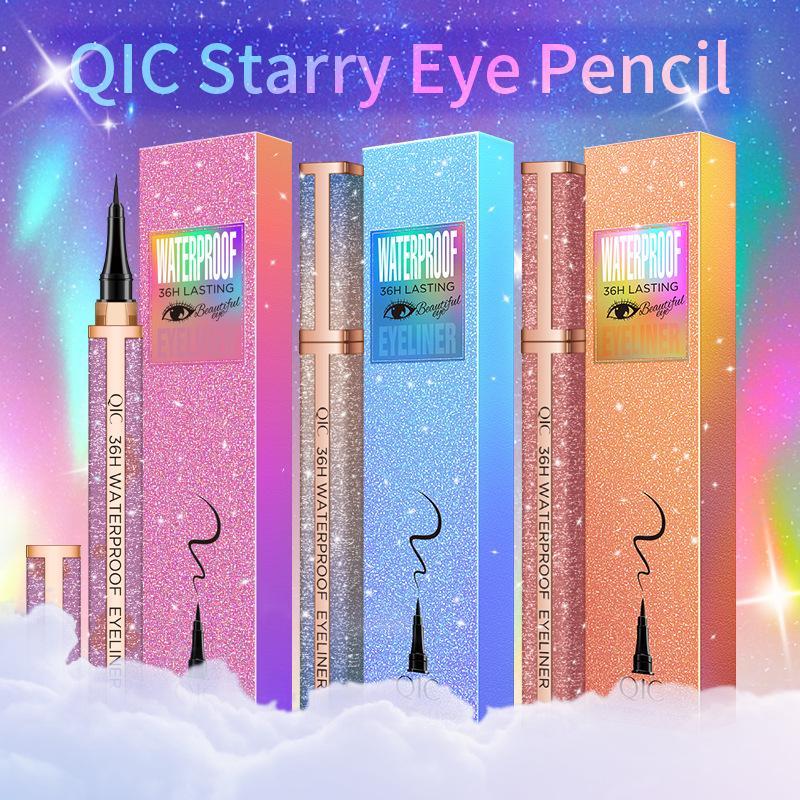 Matte Eyeliner, 1 Box Long Lasting Eyeliner Pencil, Quick Drying Eyeliner Pen, Easy to Apply for Eye Makeup, Professional Daily Makeup Accessories