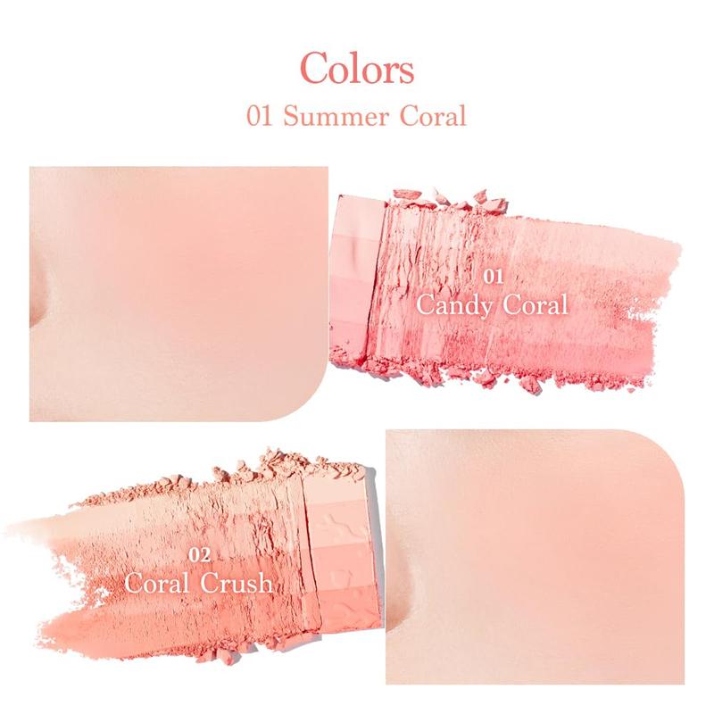 Dasique - Blending Layer Cheek #01 Summer Coral 11g