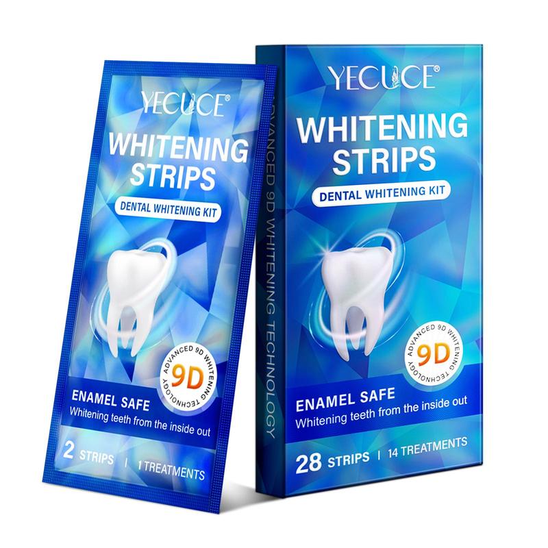 Teeth Brightening Strips, 14pcs box Teeth Brightening Sticker, Oral Care Sticker for Daily Use, Portable Teeth Care Product for Men & Women